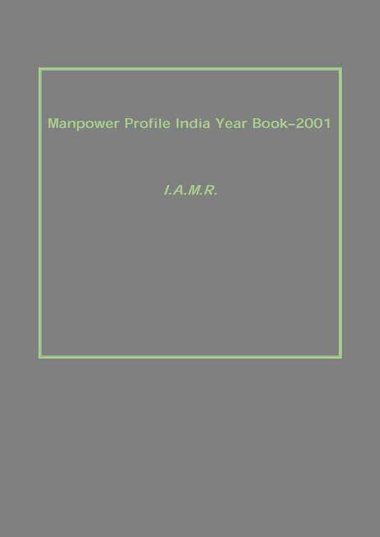 Manpower Profile India Year Book–2001 - Gyan Books 