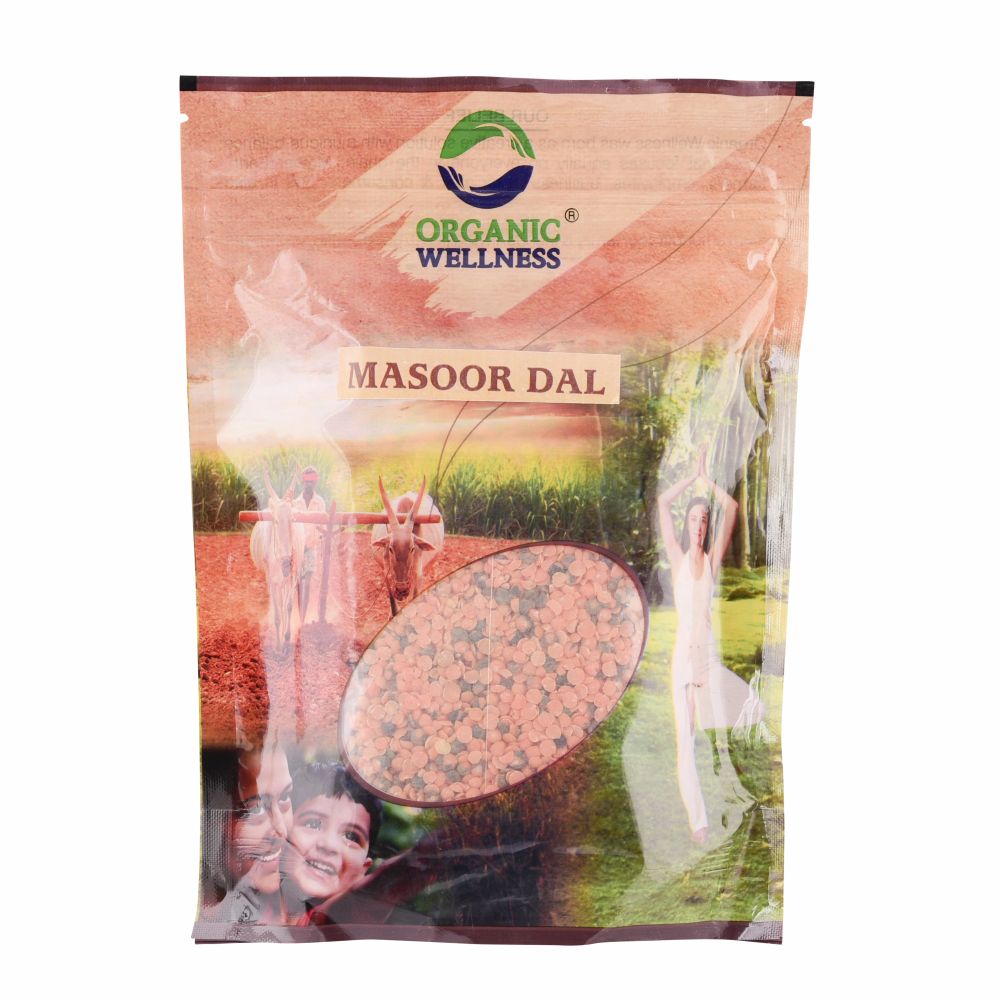 Organic Wellness Masoor Dal Split - Grab2buy