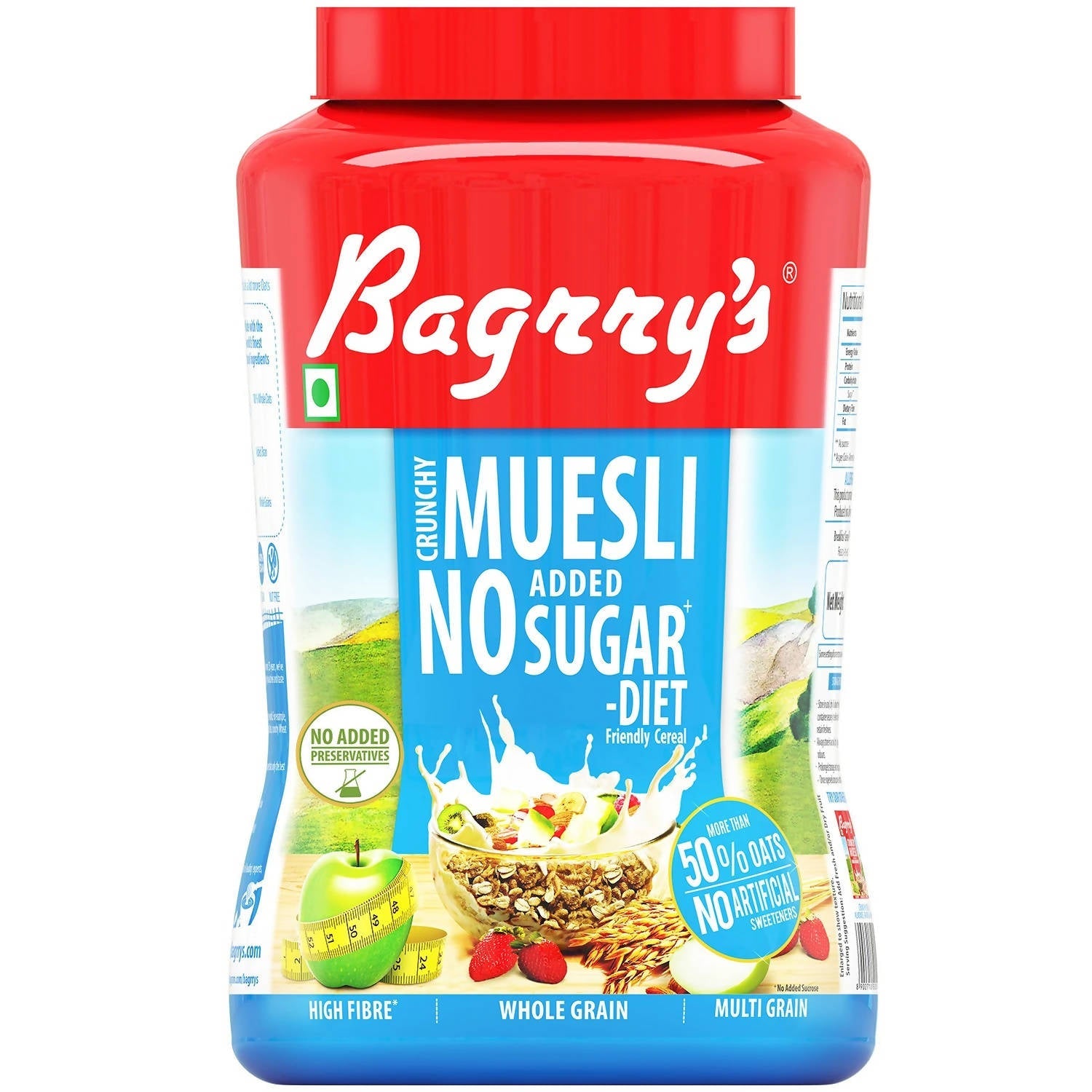 Bagrry's Crunchy Muesli - Sugar Free - Grab2buy