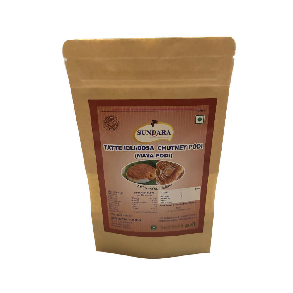 Sundara Tatte Idli/Dosa Chutney Podi ( Maya Podi ) 