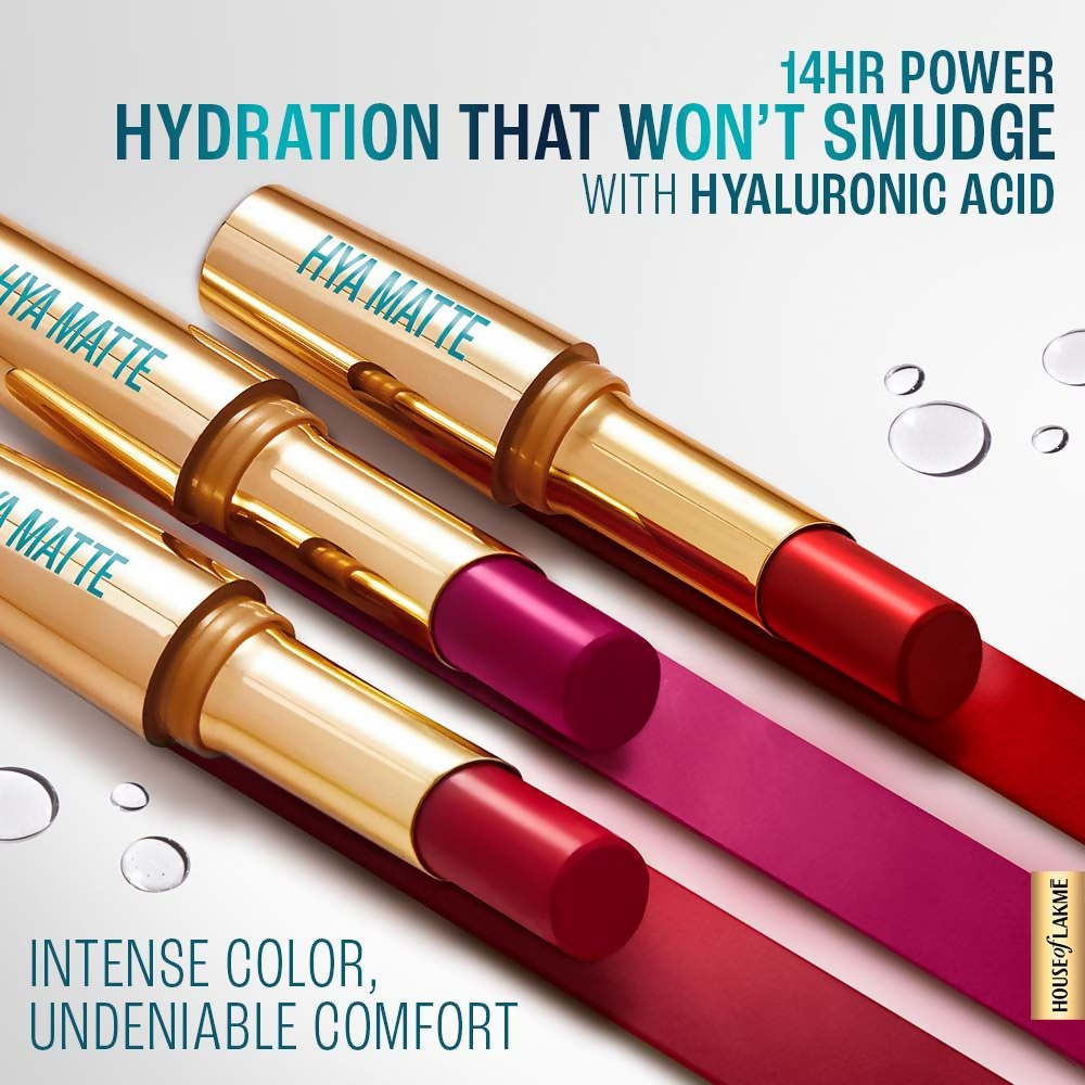 Lakme 9to5 Hya Matte Lipstick - Boss Lady Brown