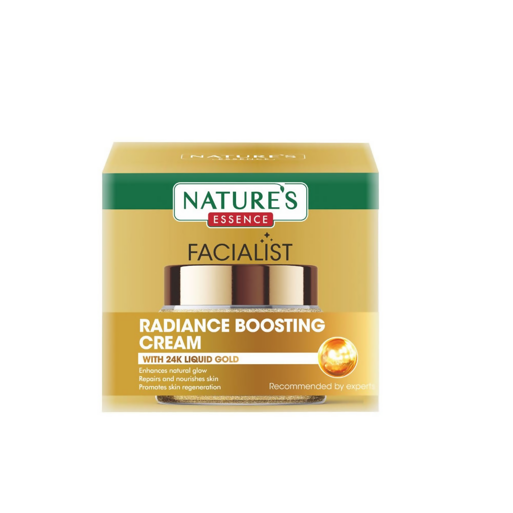 Nature's Essence Facialist Radiance Boosting Cream with 24K Liquid Gold 