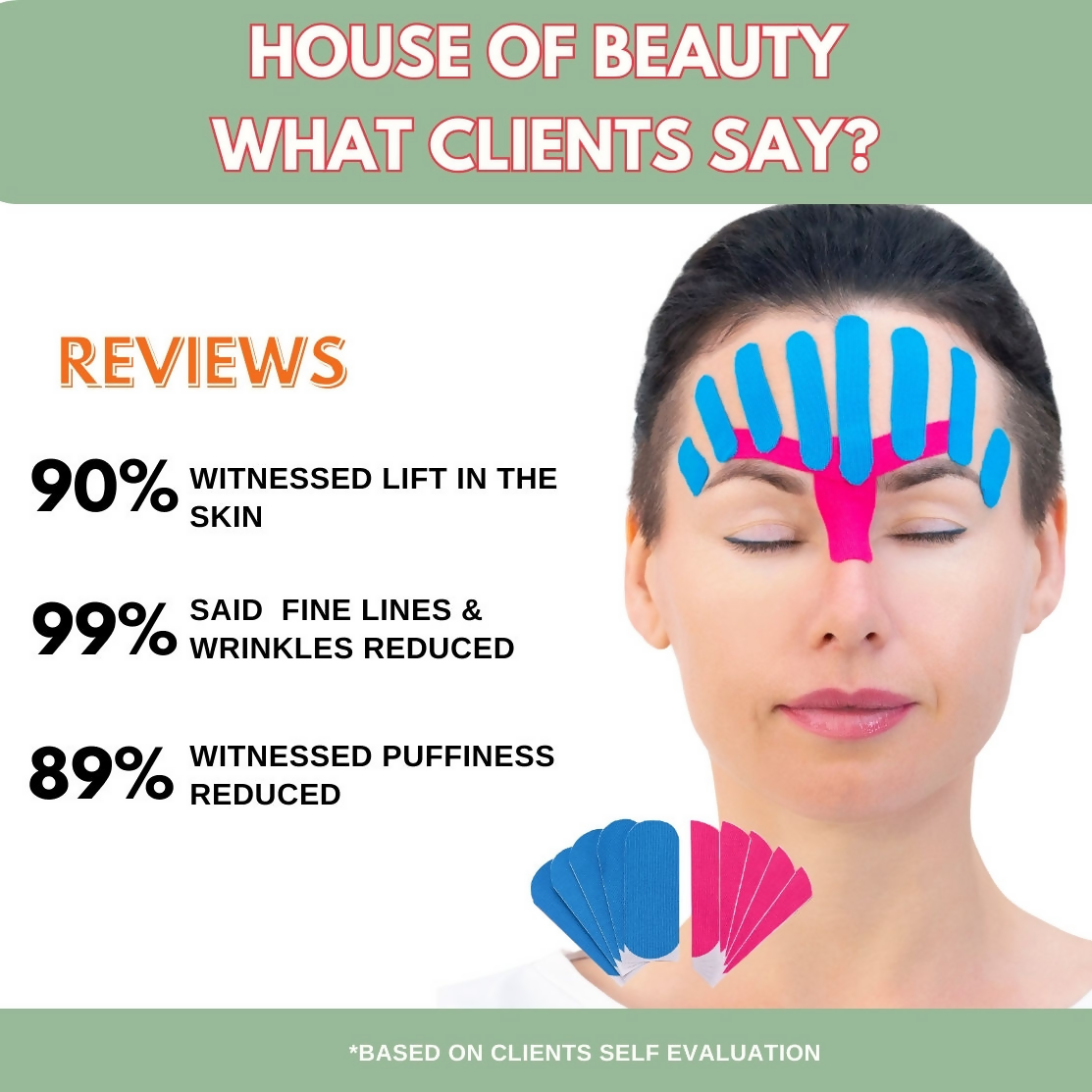House of Beauty Anti Wrinkle Patches Refill 