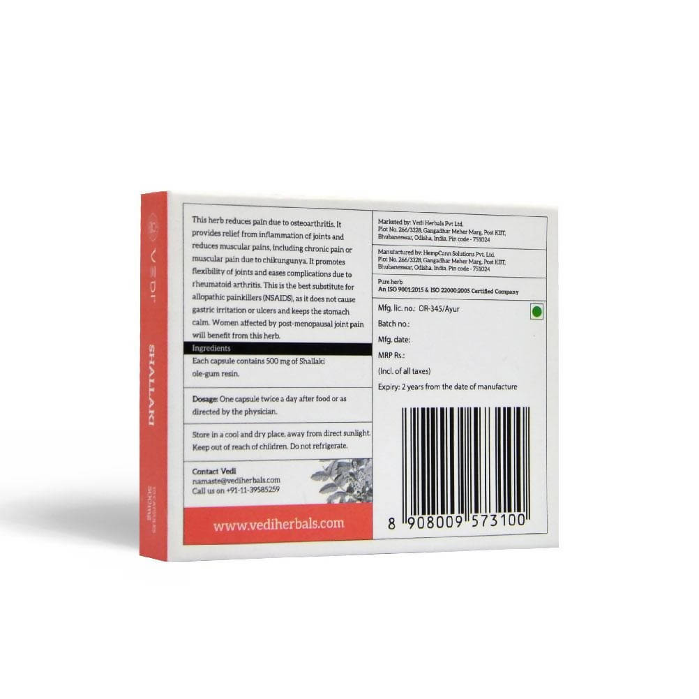 Vedi Herbals Shallaki Capsules 