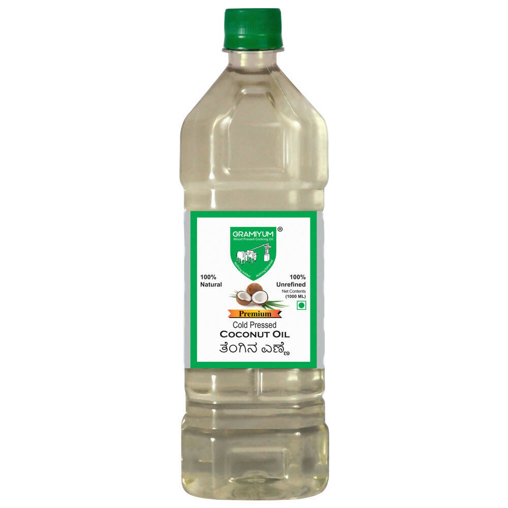 Gramiyum Coconut Oil Cold Pressed/ Nariyal Tel - Grab2buy