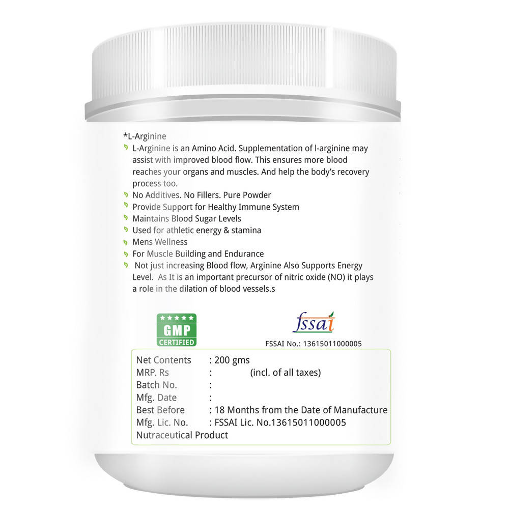 Nature's Velvet L-Arginine Powder 