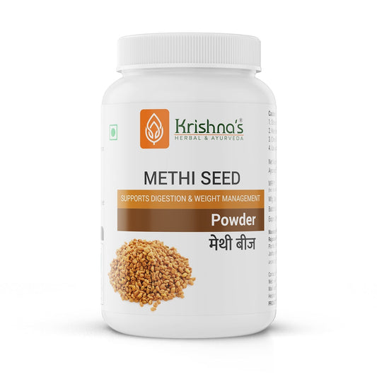 Krishna'S Herbal & Ayurveda Methi Seed Powder 