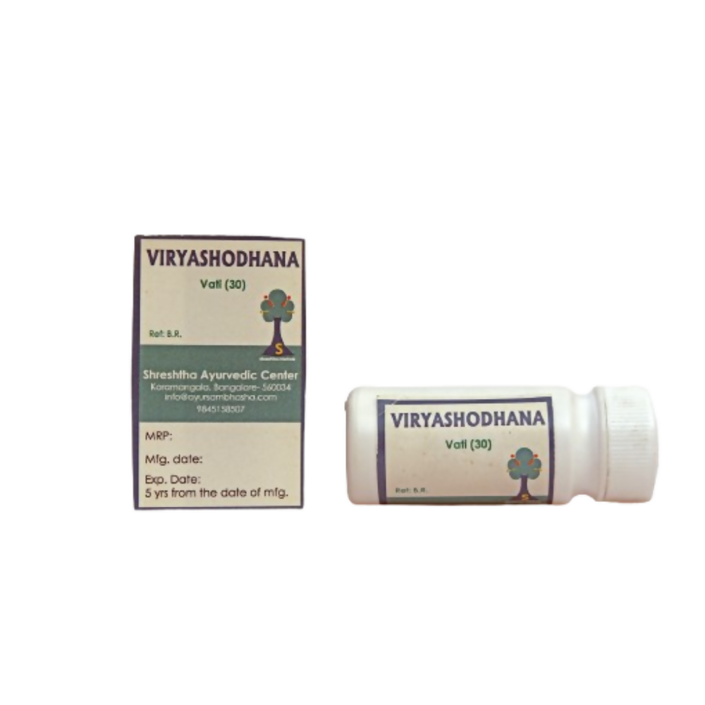Shreshtha Herbals Viryashodhana Vati Tablets 