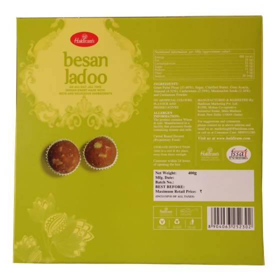 Haldiram's Besan Ladoo 