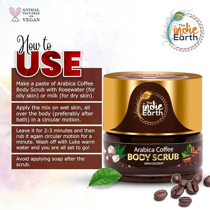 The Indie Earth Arabica Coffee Body Scrub  Grab2Buy The Indie Earth Grab2Buy