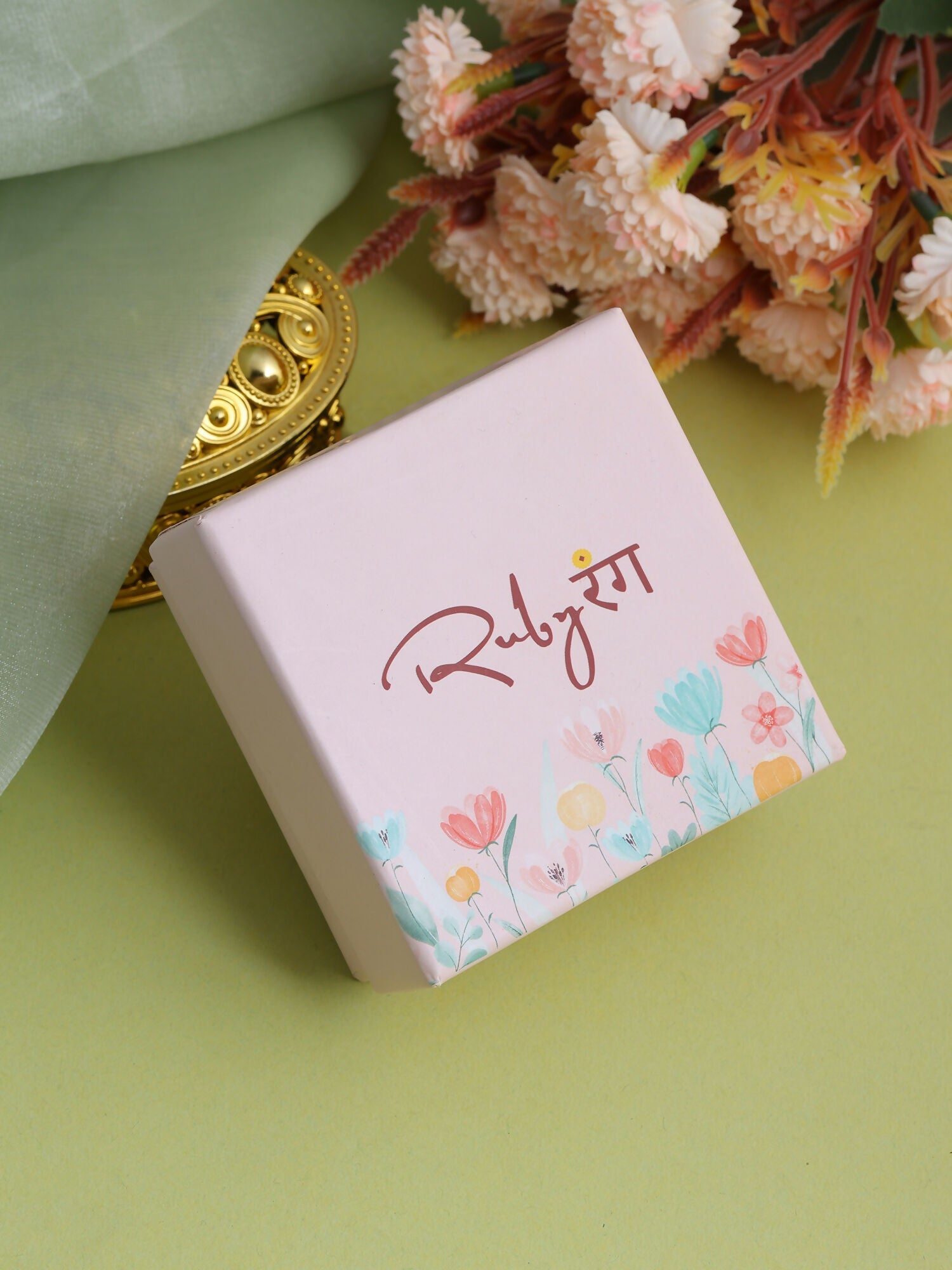 Ruby Raang Mannat Kundan Set