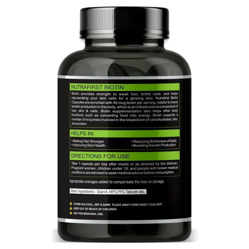 Nutrafirst Biotin Capsules - Grab2buy