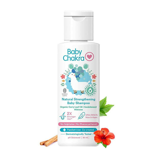 BabyChakra Natural Strengthening Baby Shampoo - Grab2buy
