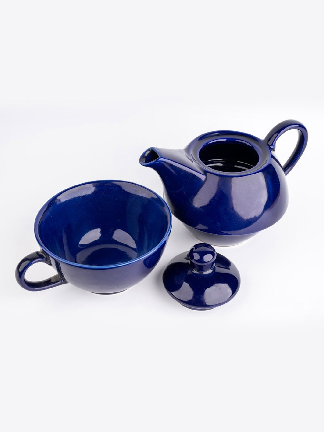 Simply Soho Midnight Pour Tea Set for One