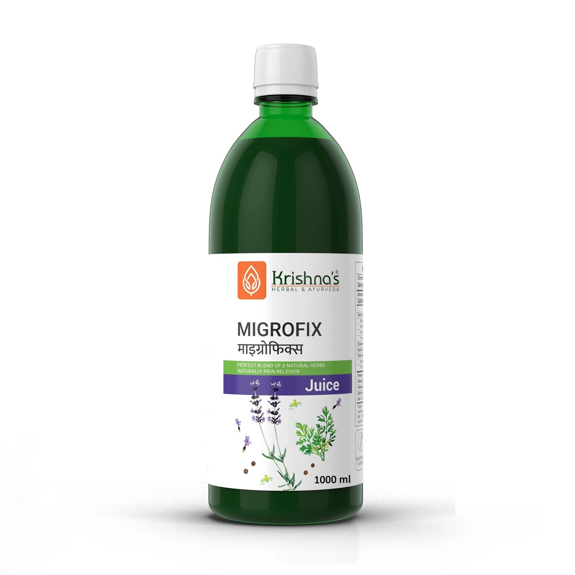 Krishna'S Herbal & Ayurveda Migrofix Juice 