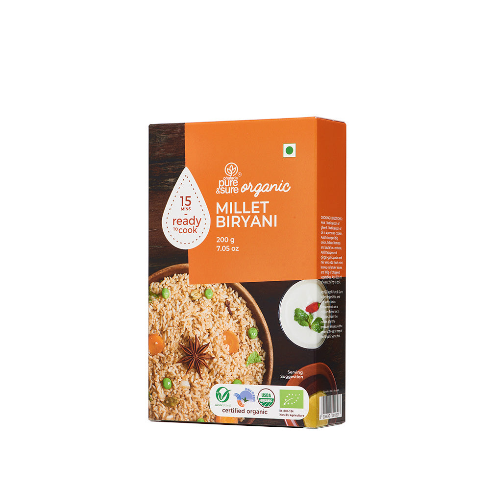 Pure & Sure Organic Millet Biryani 