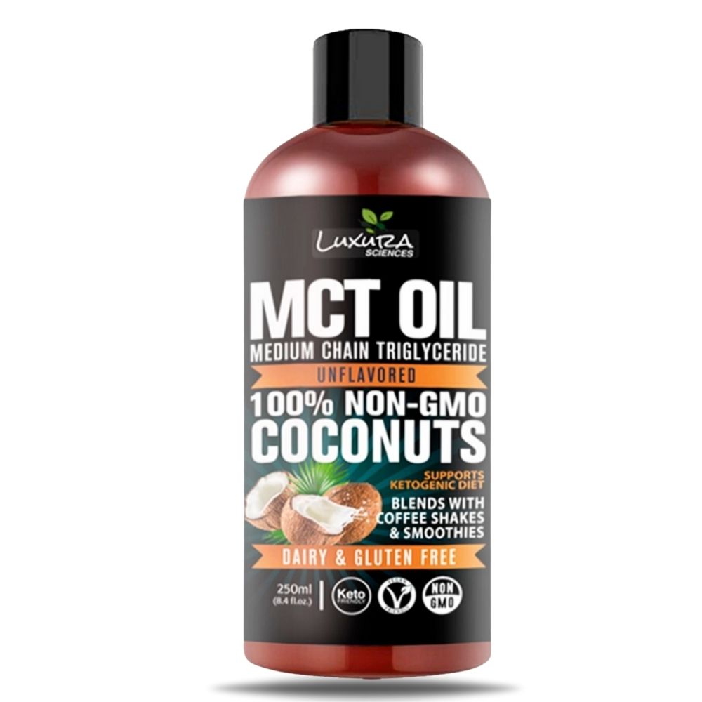 Luxura Sciences MCT Oil Organic for Weight and Energy Management - Grab2buy