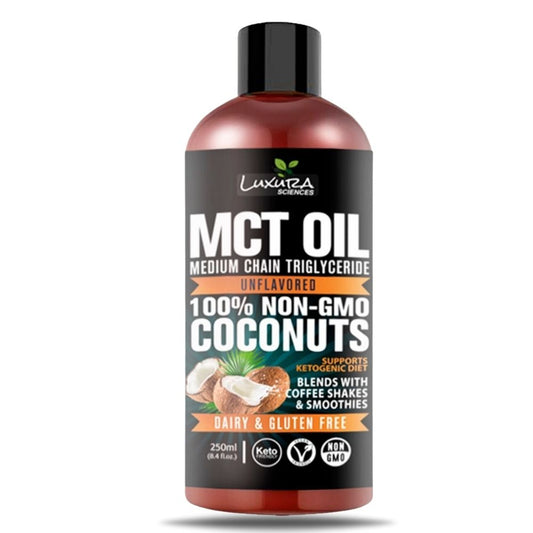 Luxura Sciences MCT Oil Organic for Weight and Energy Management - Grab2buy