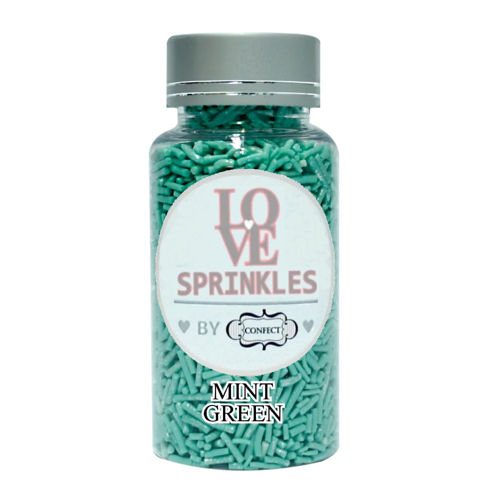 Confect Mint Green Vermicelli Sprinkles