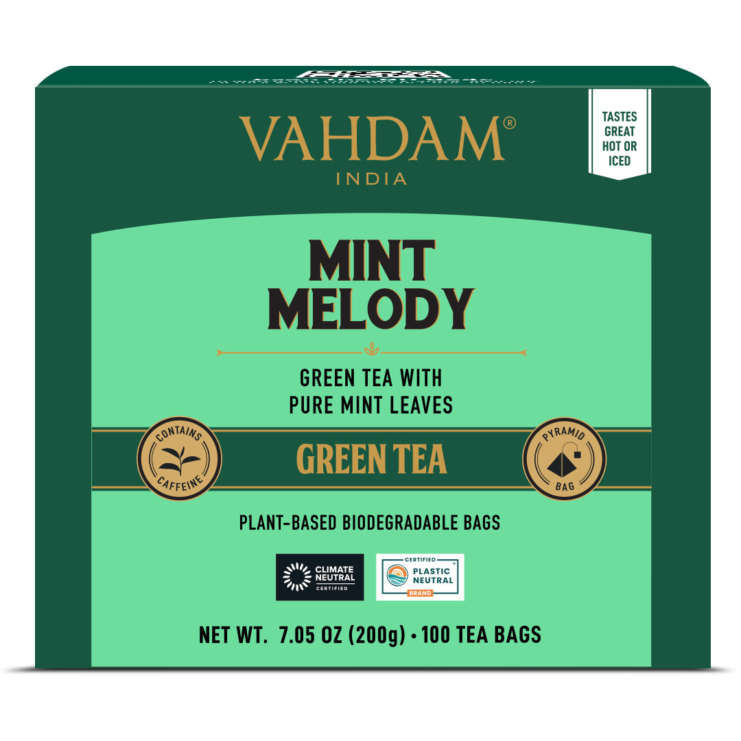 Mint Melody Green Tea, 100 Count 