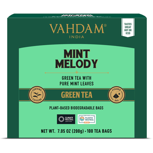 Mint Melody Green Tea, 100 Count 