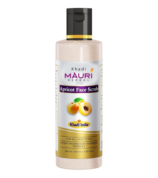 Khadi Mauri Herbal Apricot Face Scrub 