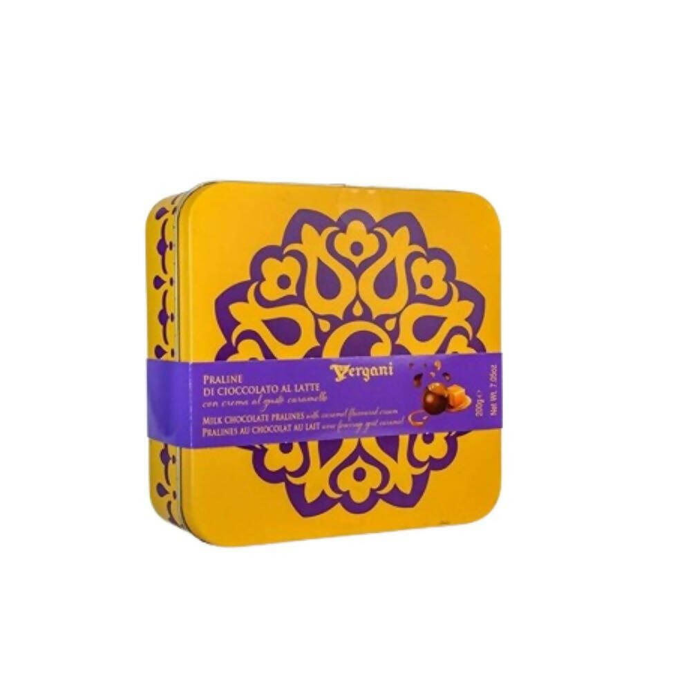 Ajfan Milk Chocolate Pralines With Caramel Flavoured Cream 