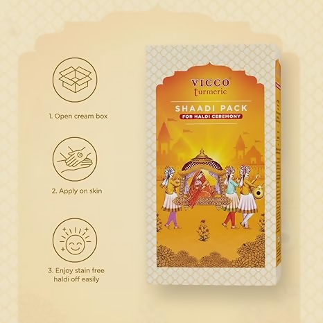 Vicco Turmeric Shaadi Haldi Pack  Grab2Buy Vicco Grab2Buy
