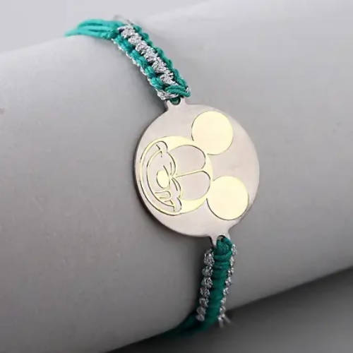 Cute Mickey Rakhi & Ferrero Rocher Box
