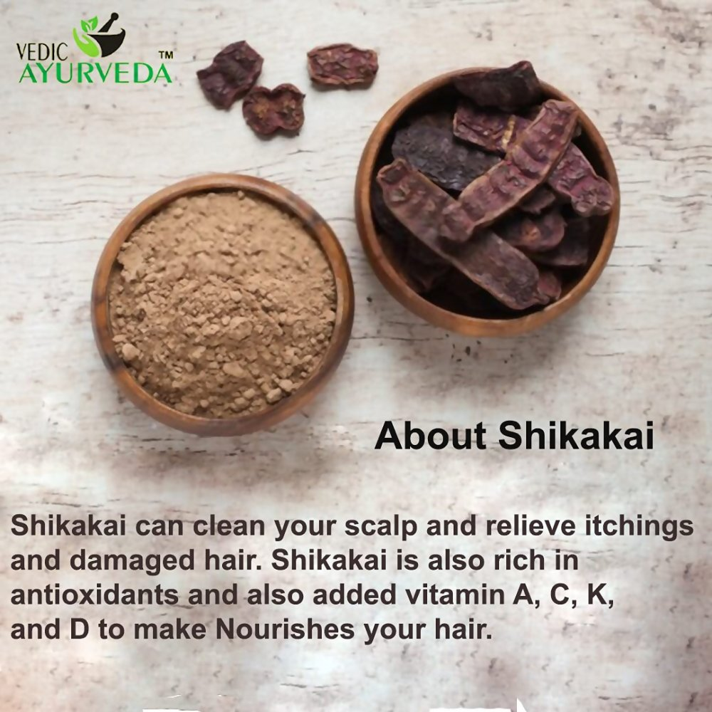 VedicAyurveda Shikakai Powder  Grab2Buy VedicAyurveda Grab2Buy