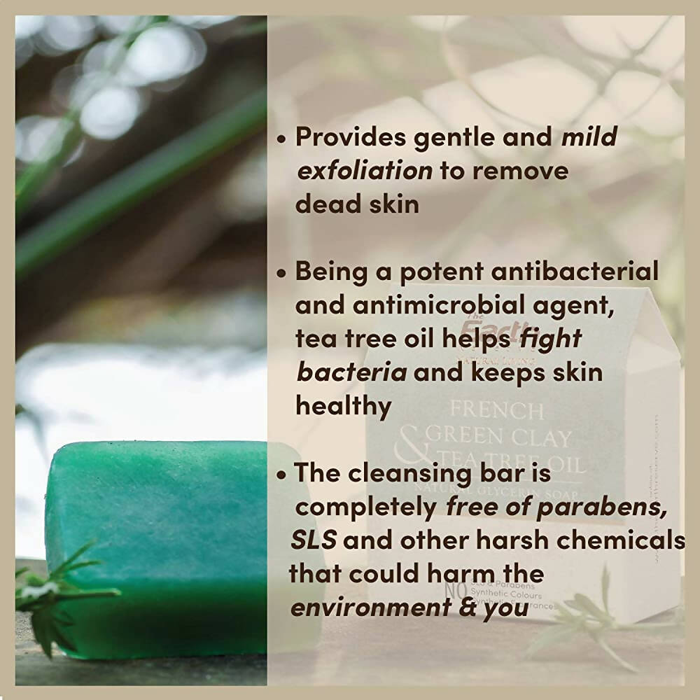The Earth Reserve French Green Clay & Tea Tree Oil Soap  Grab2Buy The Earth Reserve Grab2Buy