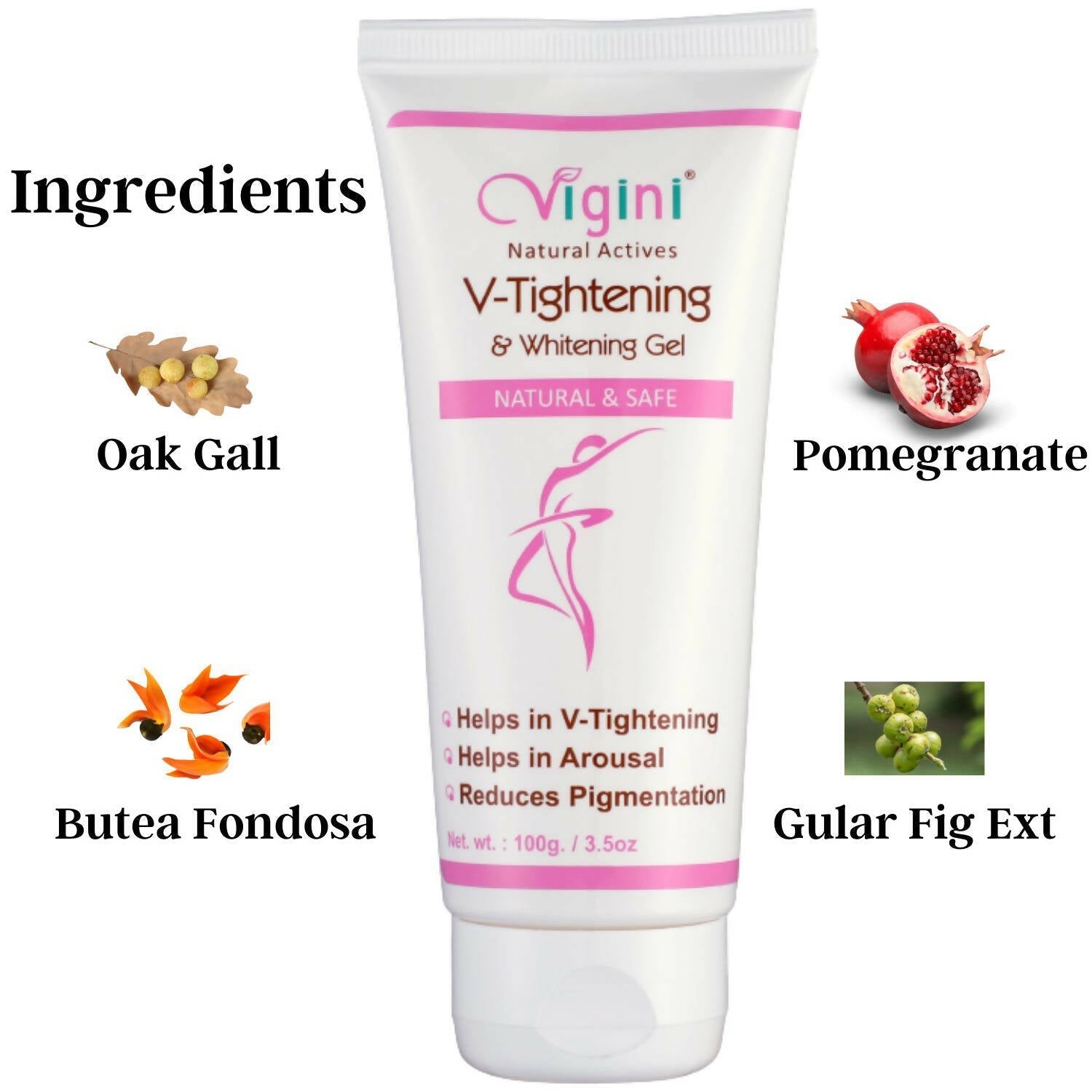 Vigini Natural Actives Vaginal V-Tightening Whitening Vagina Tight Moisturizer Lubricant Cream Gel  Grab2Buy Vigini Grab2Buy