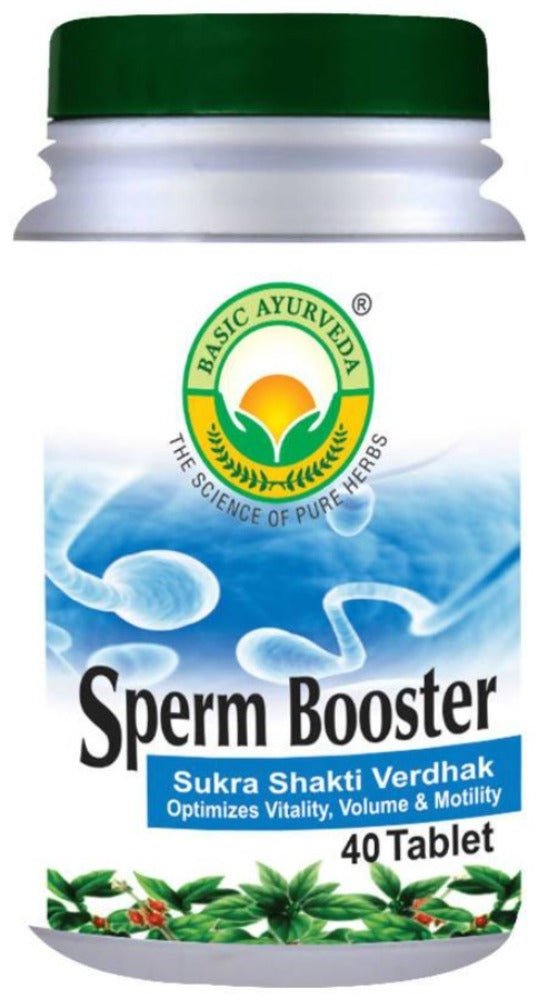 Basic Ayurveda Sperm Booster Tablets 