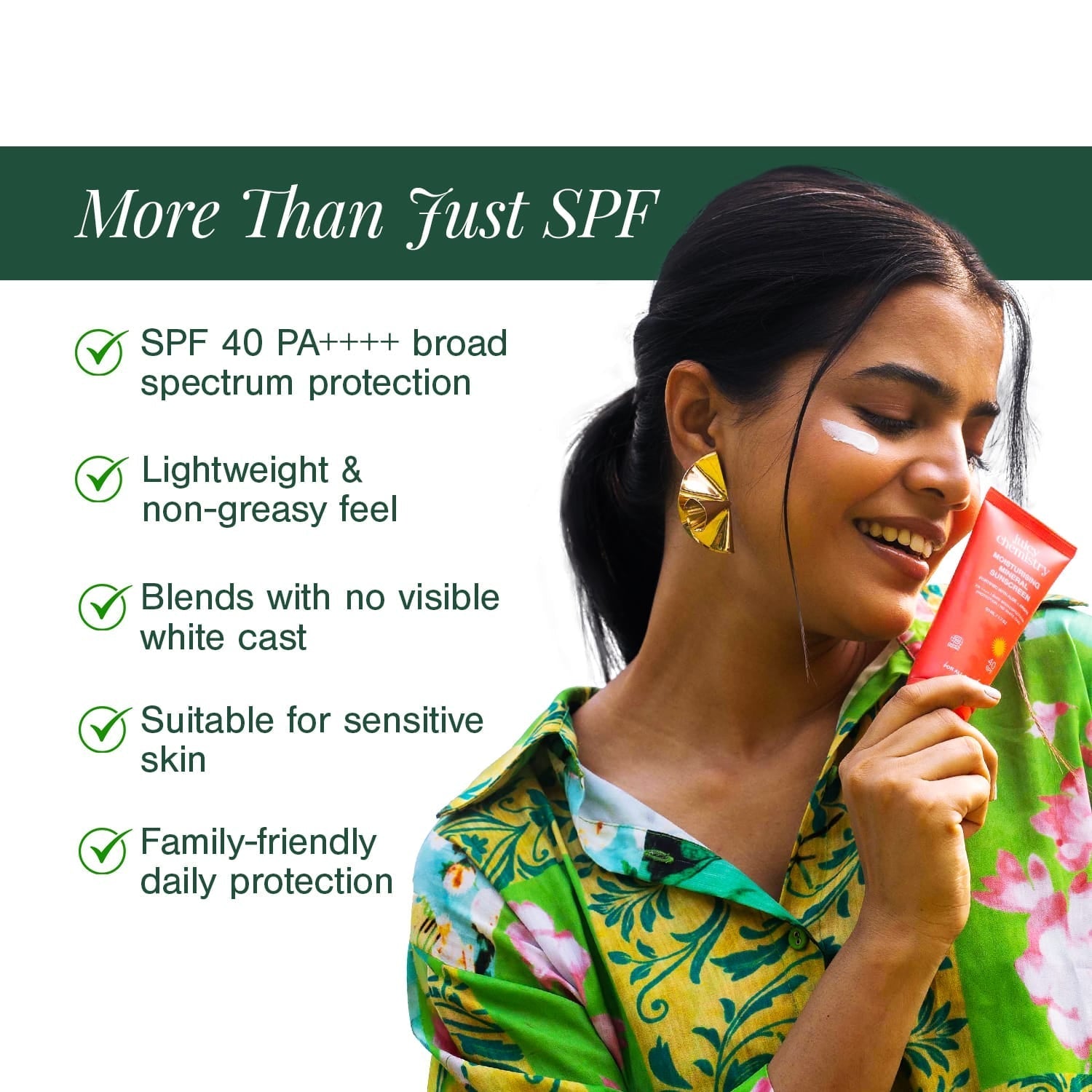 Moisturising Mineral Sunscreen" to "Mineral Sunscreen SPF 40 — Certified Organic 