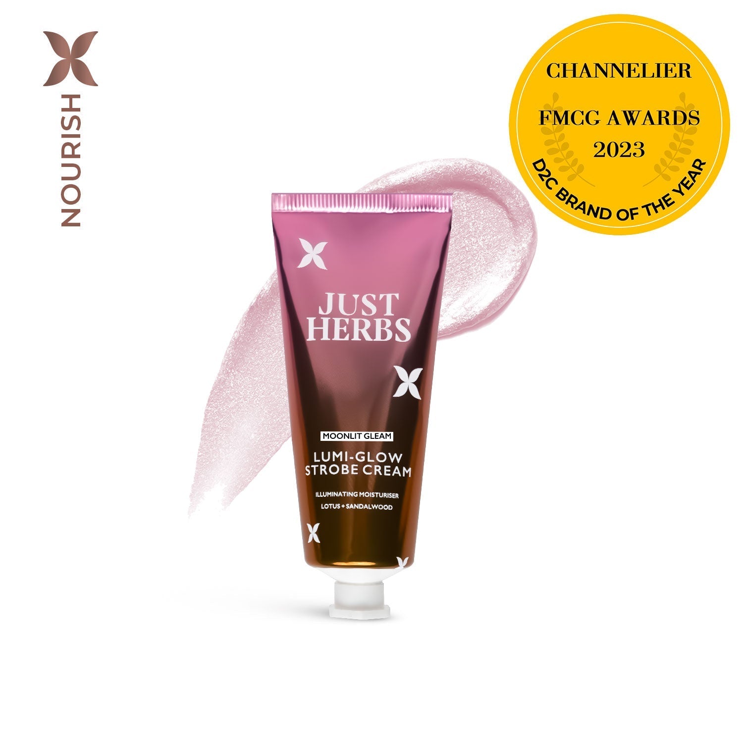 Lumi-glow Strobe Cream with Lotus and Sandalwood 