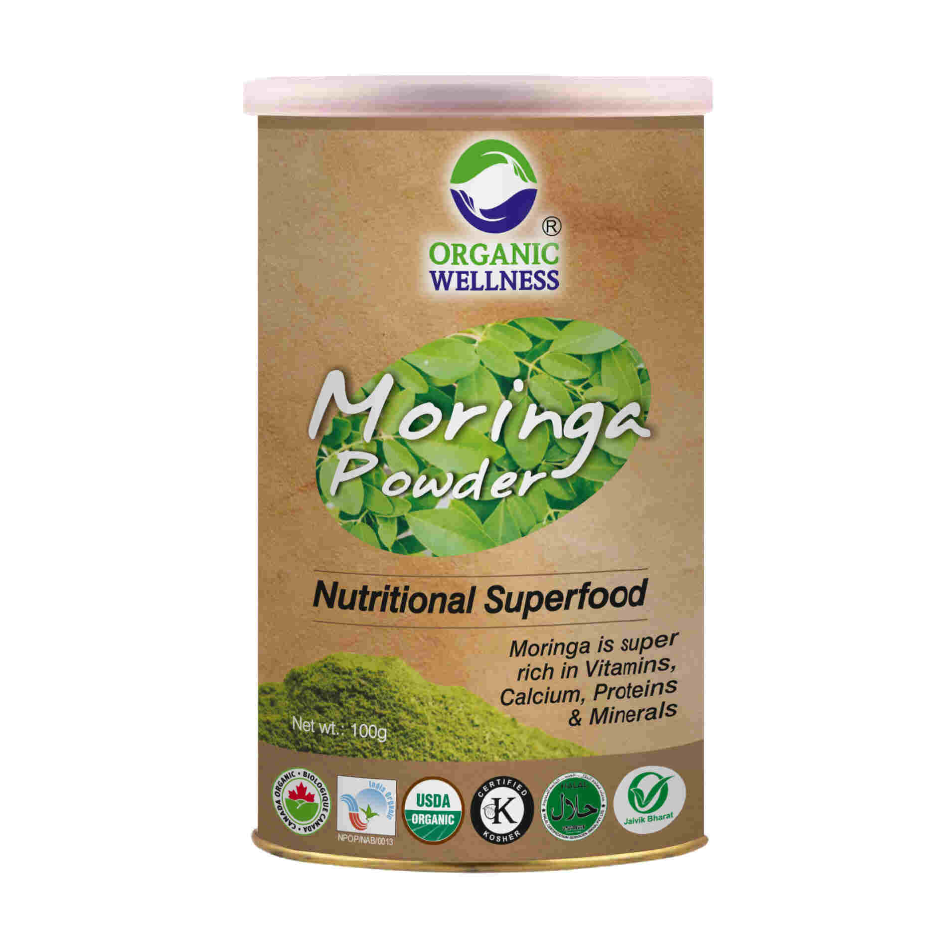 Organic Wellness Moringa Powder 