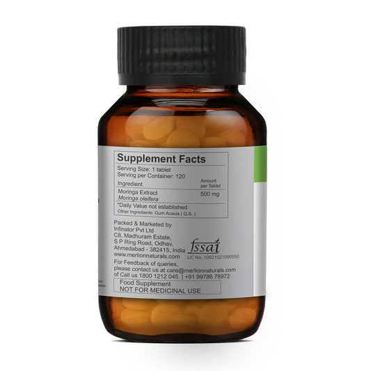 Merlion Naturals Moringa 500mg Tablets 