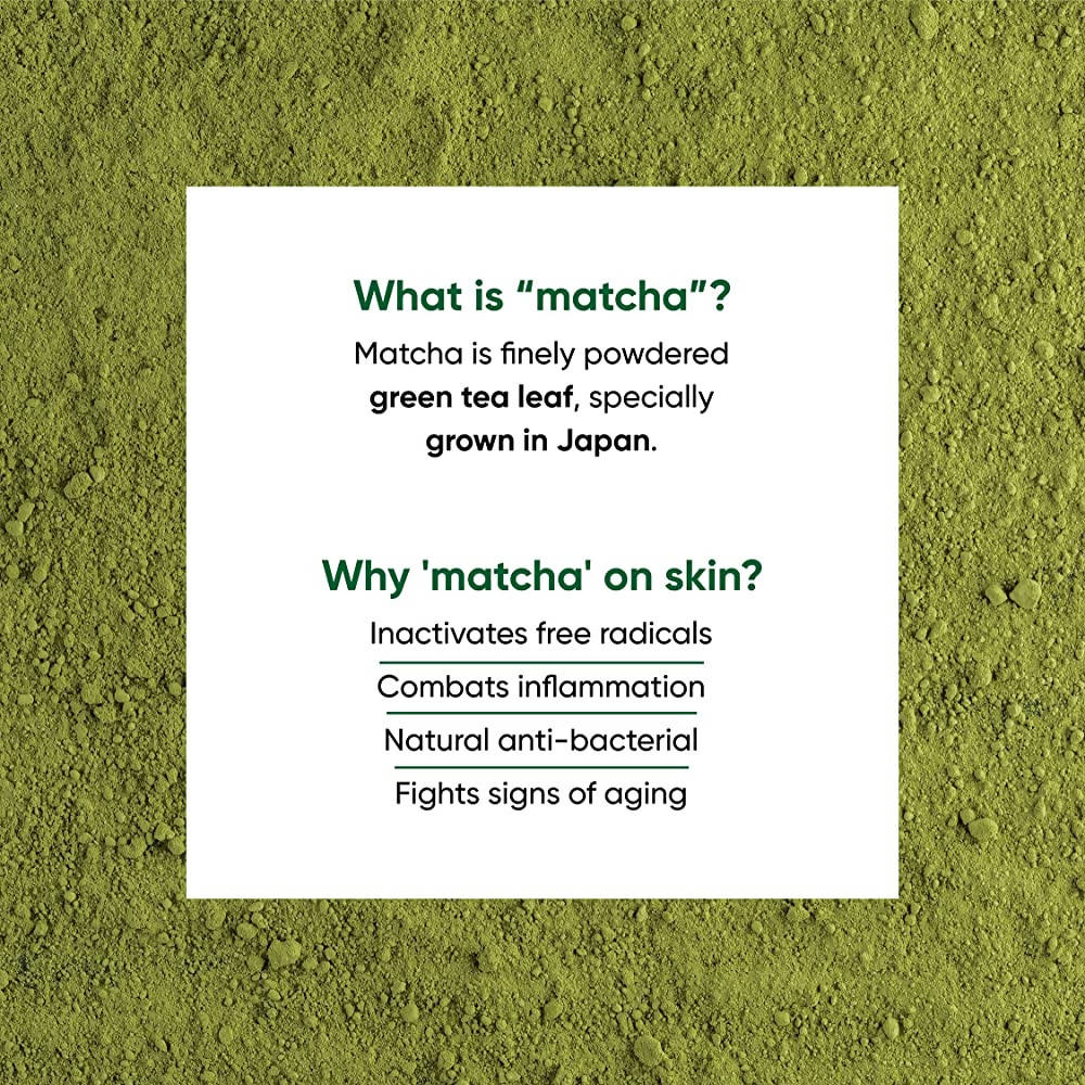 Tencha Essentials Ultra Light Matcha Face Gel | Swadesiicart