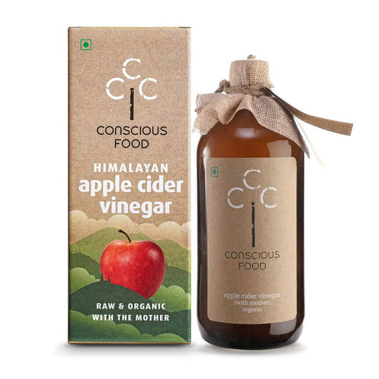 Conscious Food Organic Himalayan Apple Cider Vinegar 