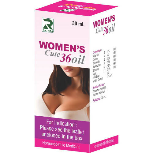 Dr. Raj Homeopathy Womens Cute 36 Oil 