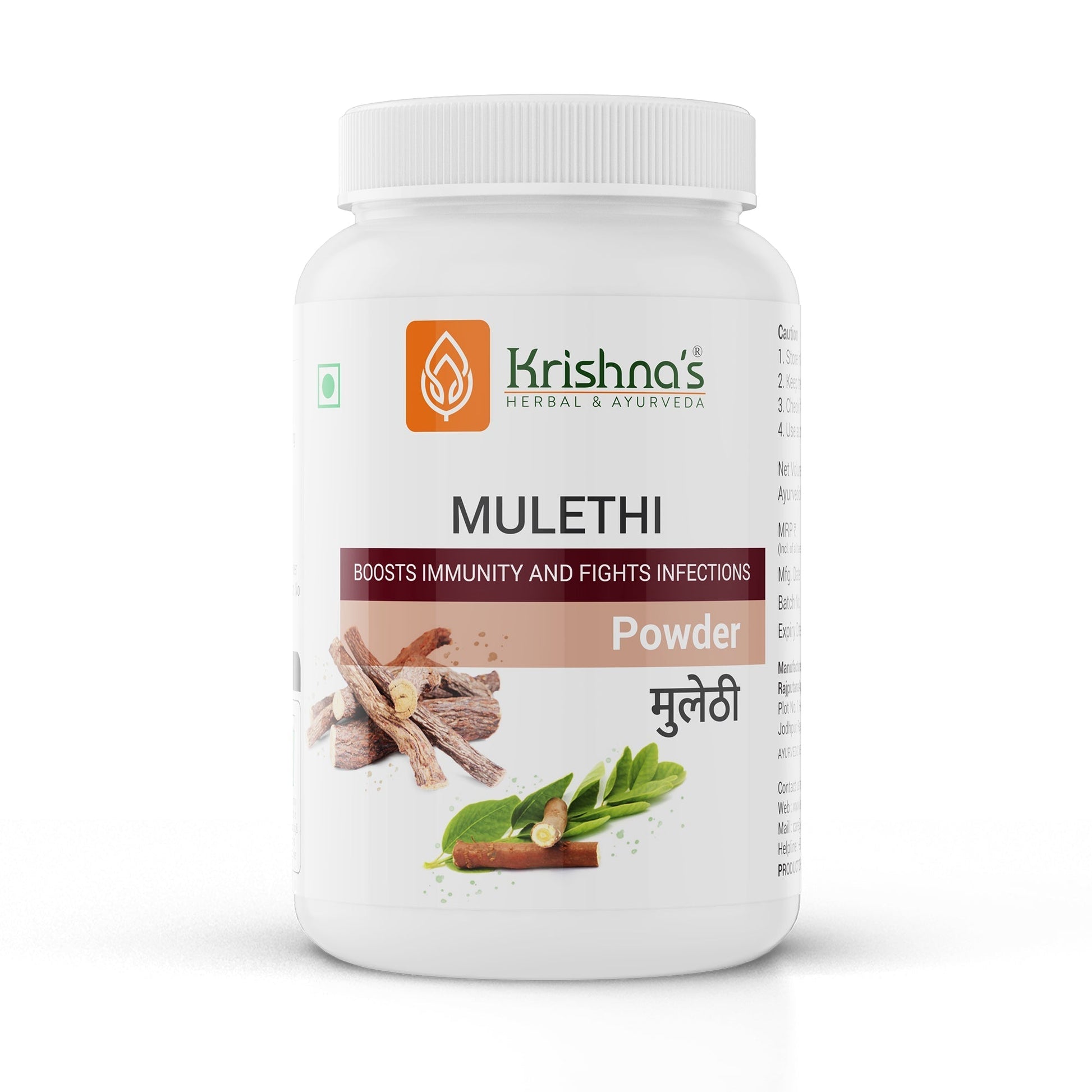 Krishna'S Herbal & Ayurveda Mulethi Powder 