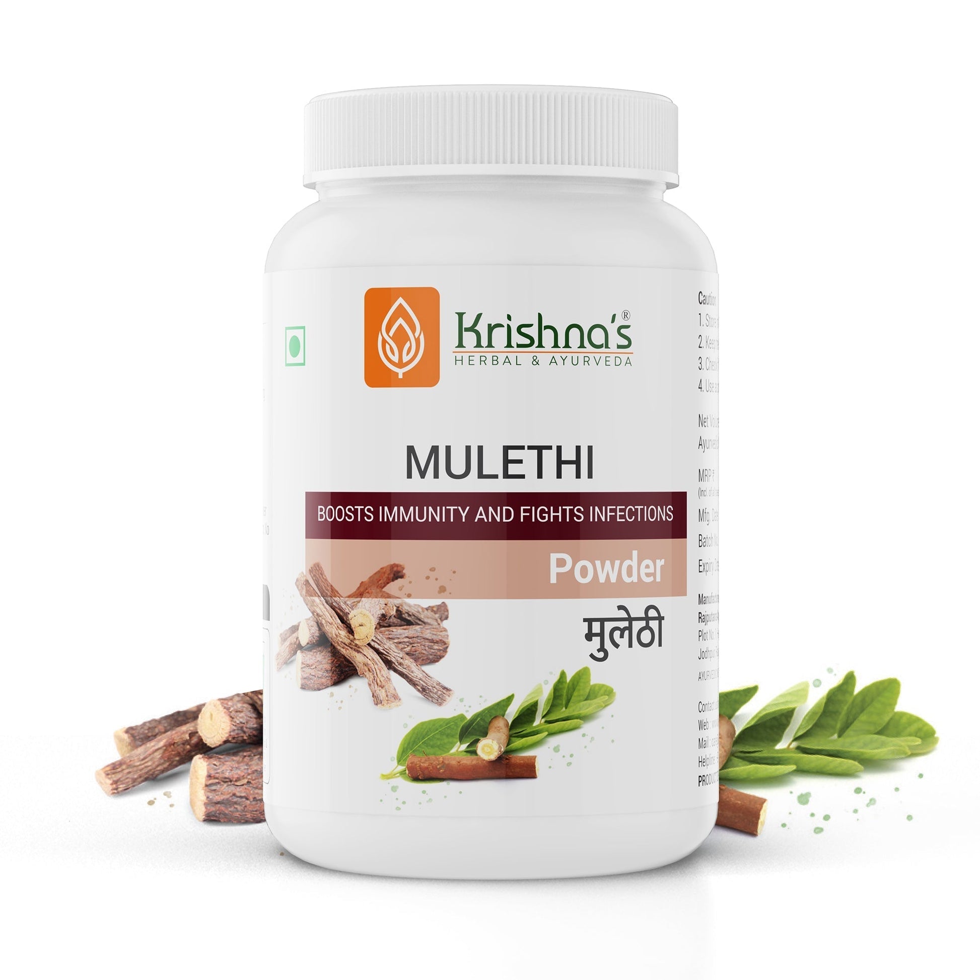 Krishna'S Herbal & Ayurveda Mulethi Powder 