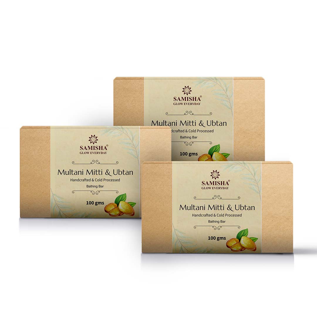 Samisha Organic Multani Mitti & Ubtan Soap