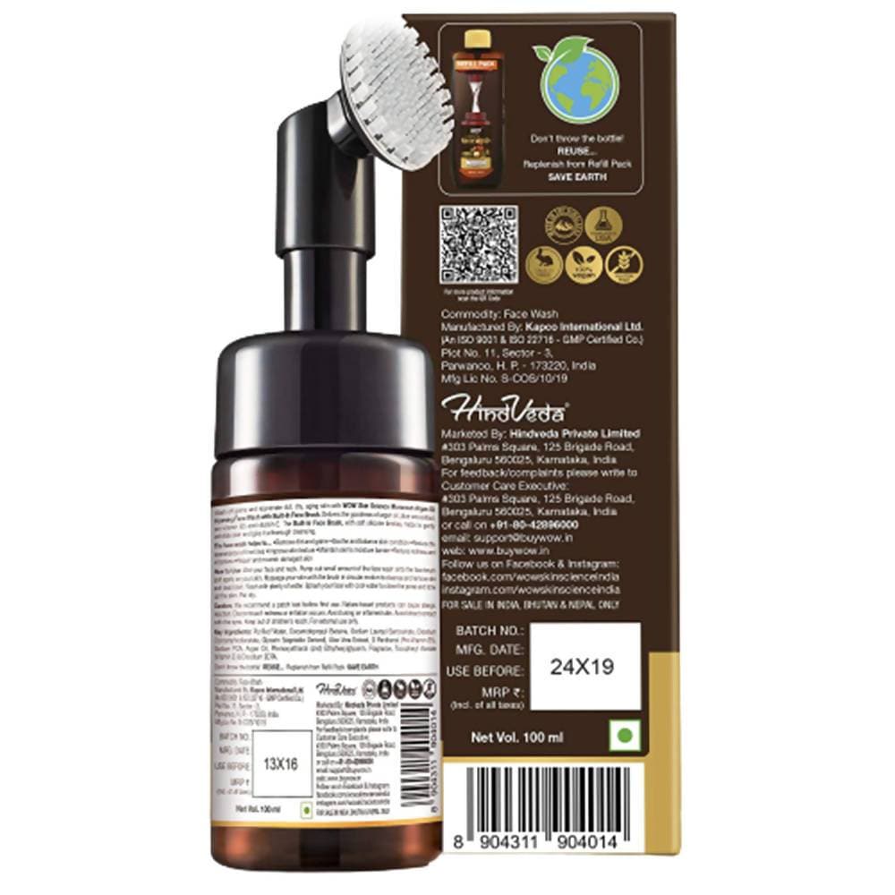 Wow Skin Science Moroccan Argan Oil Foaming Face Wash  Grab2Buy Wow Skin Science Grab2Buy