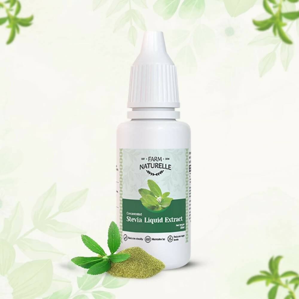 Farm Naturelle Concentrated Stevia Extract Liquid Drops 