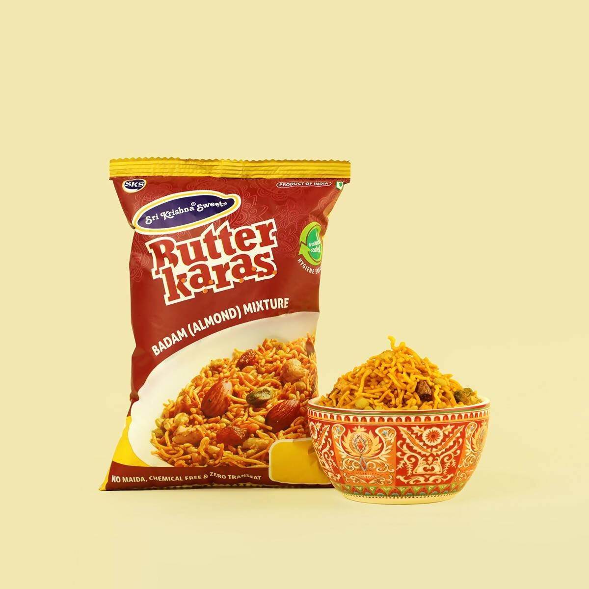 Sri Krishna Sweets Badam Mixture - Grab2buy