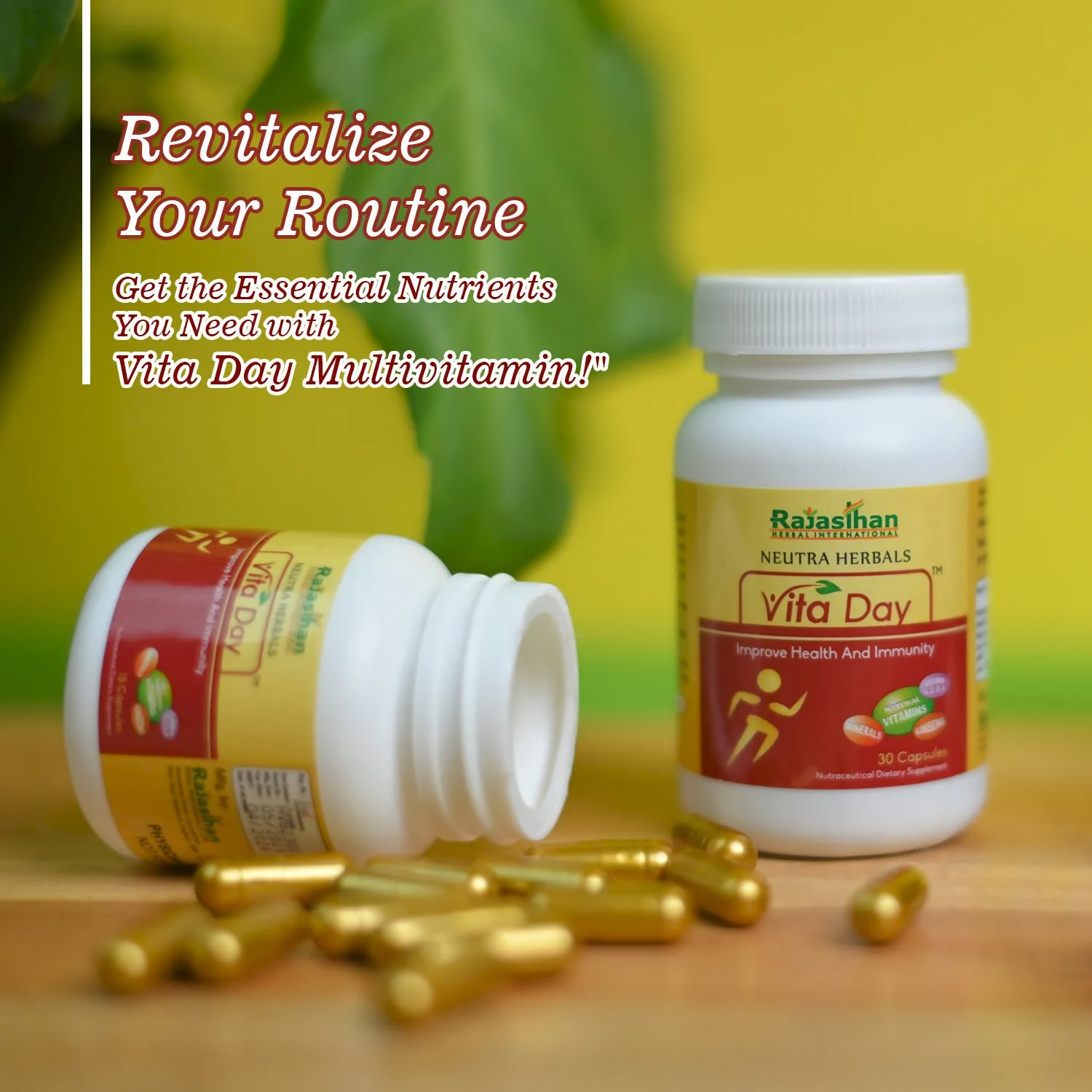 Rajasthan Herbals Neutra Herbals Vita Day Capsules 