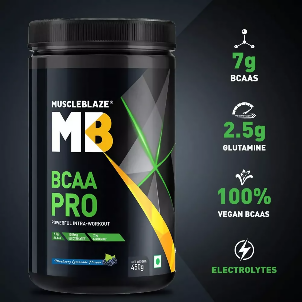 MuscleBlaze Bcaa Pro Bluberry Lemonade 