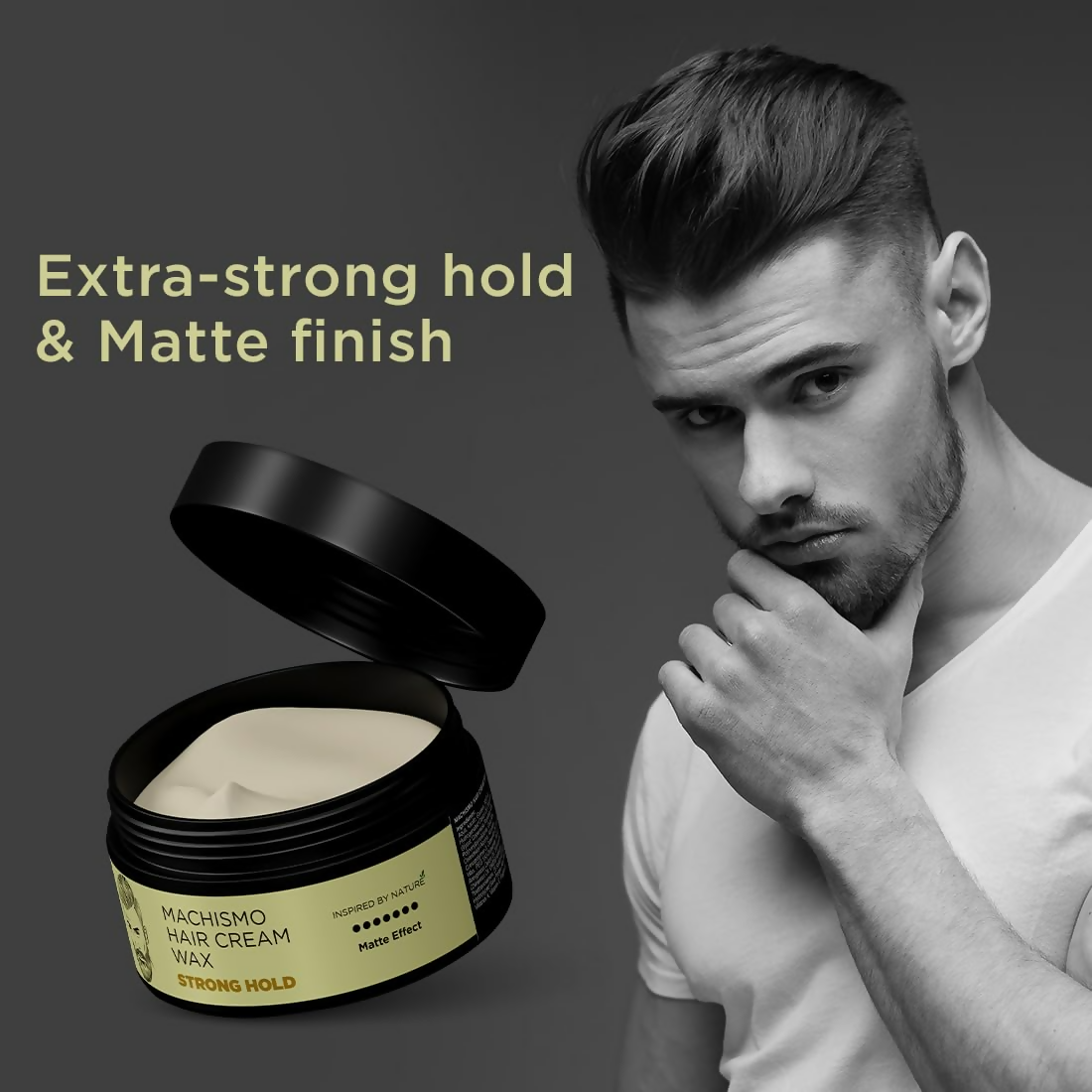 The Man Company Machismo Stronghold Hair Wax For Men  Grab2Buy The Man Company Grab2Buy
