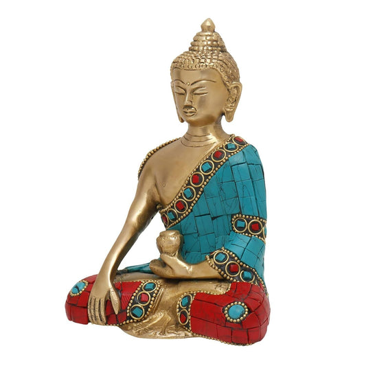 Pick End Now Brass Gautam Buddha Idol - Grab2buy